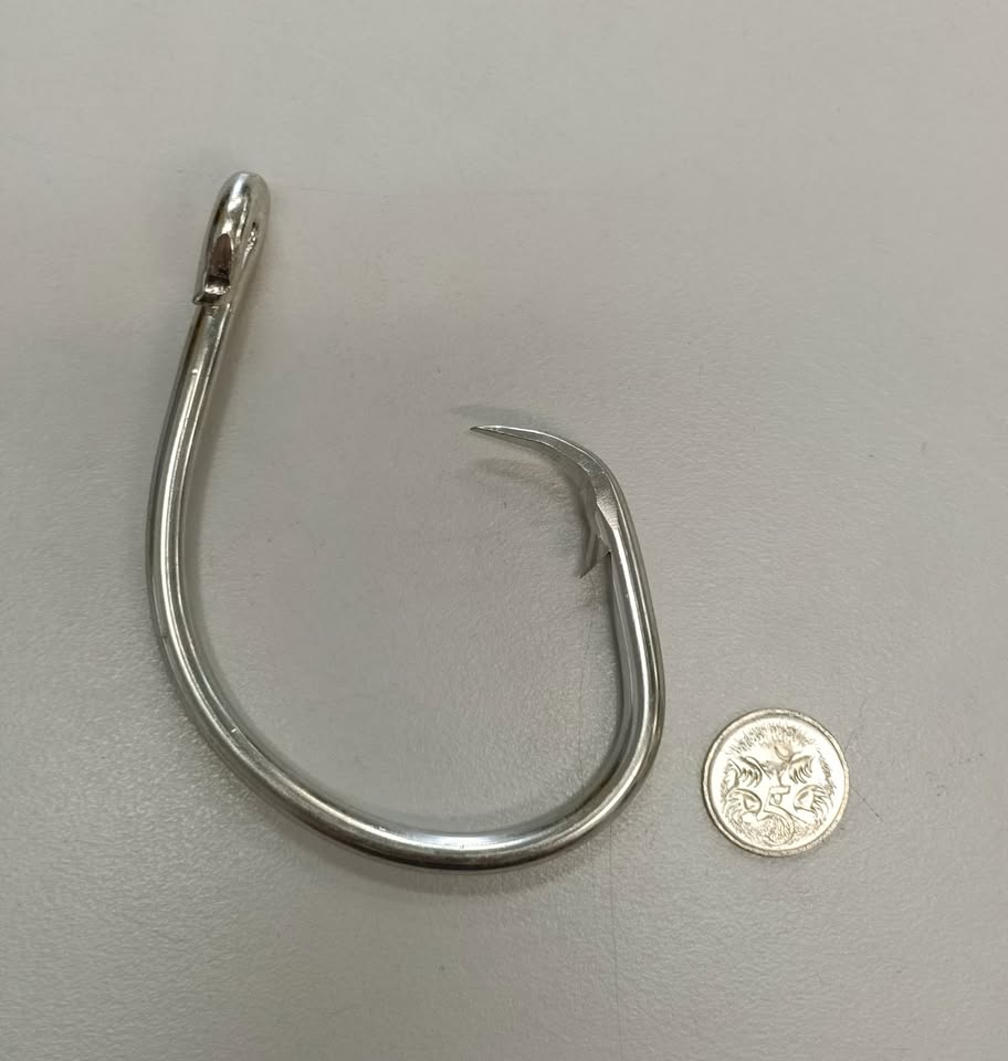 20/0 Mustad In-Line Tuna Circle Hooks