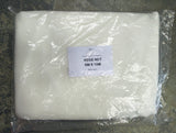 Fruit Fly Net - 6m x 10m - Pre Pack Bundle - High Quality White Knitted Netting