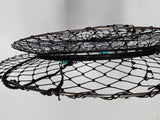 5 x Crab Nets 90cm Pro Stainless Steel - Mesh Bottom - High Quality Construction - Minimum Quantity Order 5 - Diamond Networks