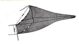 Prawn Drag Net - High Quality - Light Aluminium Poles - Strong Netting and Rope - Diamond Networks