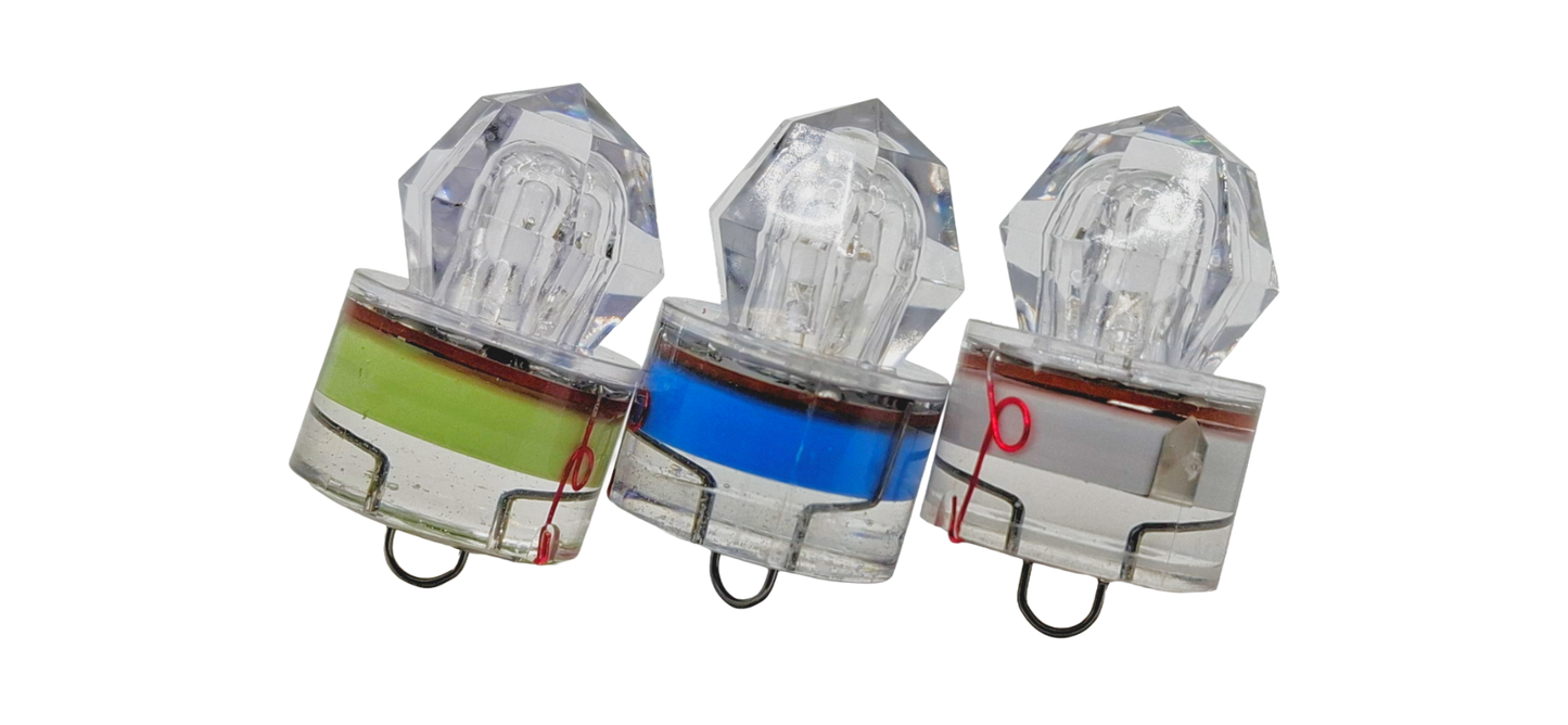 Deep Drop Diamond Lights Super Bright 1000m depths 300 hours Life - MOQ x 5