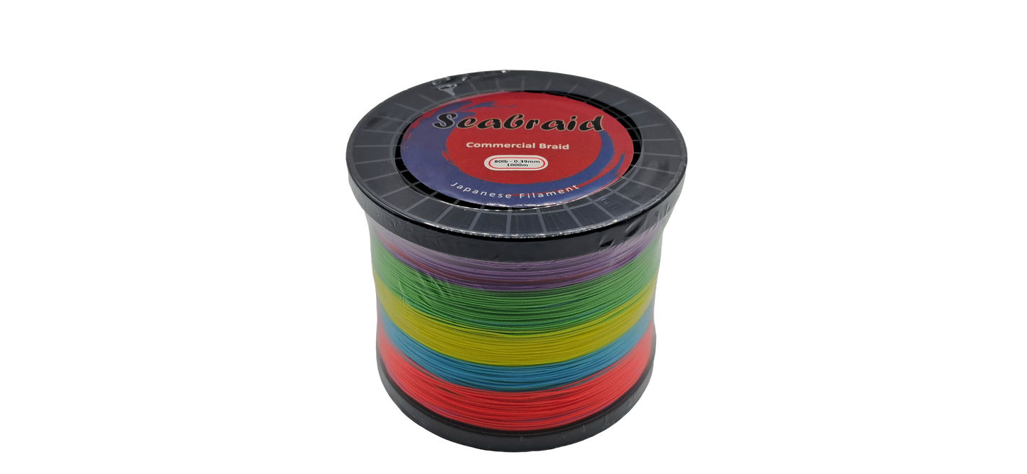 Premium Braid - 80lb - 1000mtr Spool - 0.39mm Very Thin Diameter - High Strength