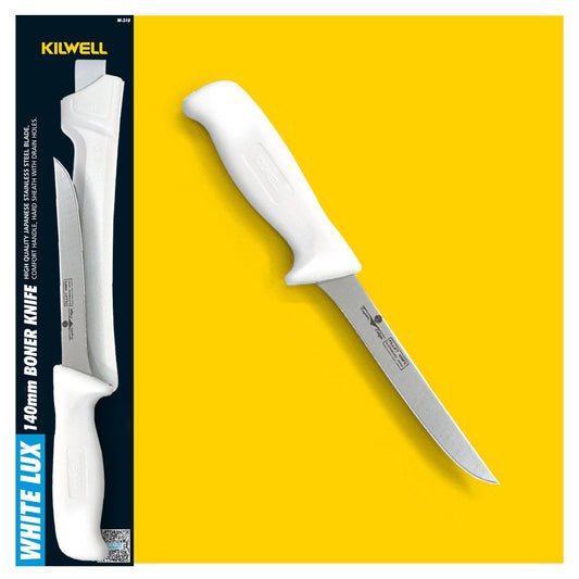 Kilwell Knife Whitelux Boning – Narrow 140mm Blade