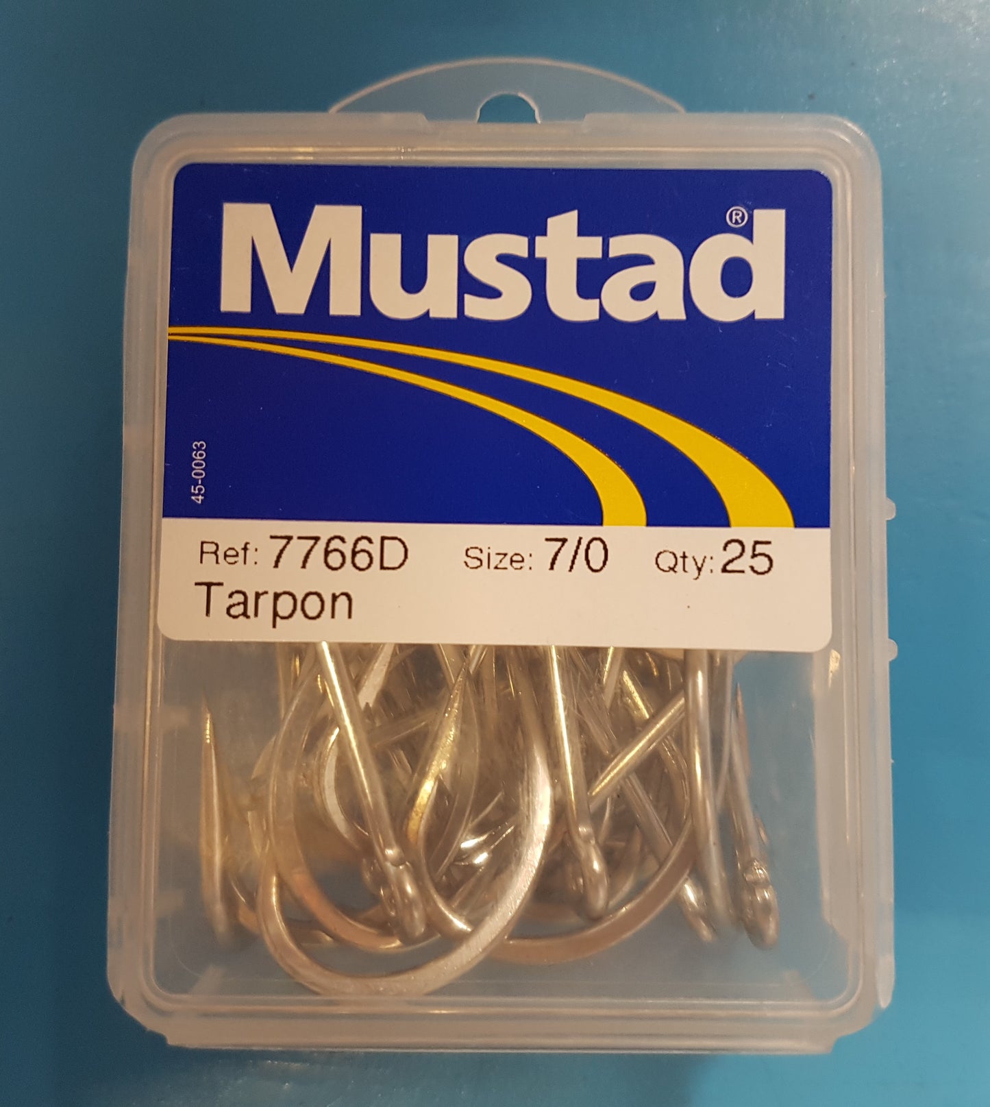 Mustad Tarpon Hook - Size 7/0 25pcs - Ringed Duratin - Made in Norway - Diamond Networks