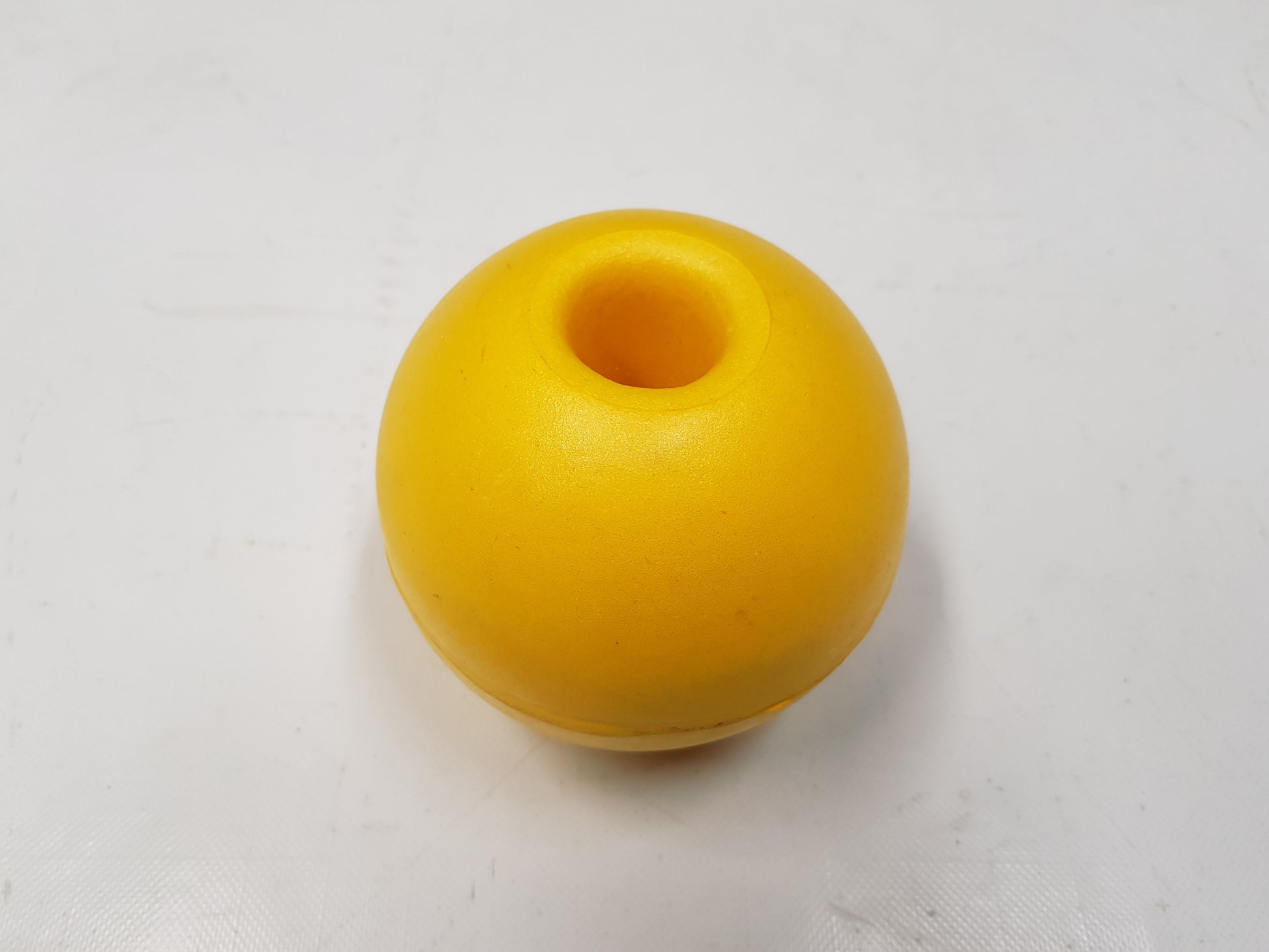 4" Yellow Round High Density Polystyrene Floats