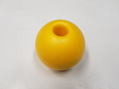 4" Yellow Round High Density Polystyrene Floats