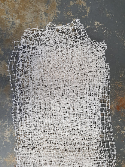 Sports Netting - 5m Width x 48ply White - Per Meter Price - High Quality - UV Protected Mesh - Diamond Networks