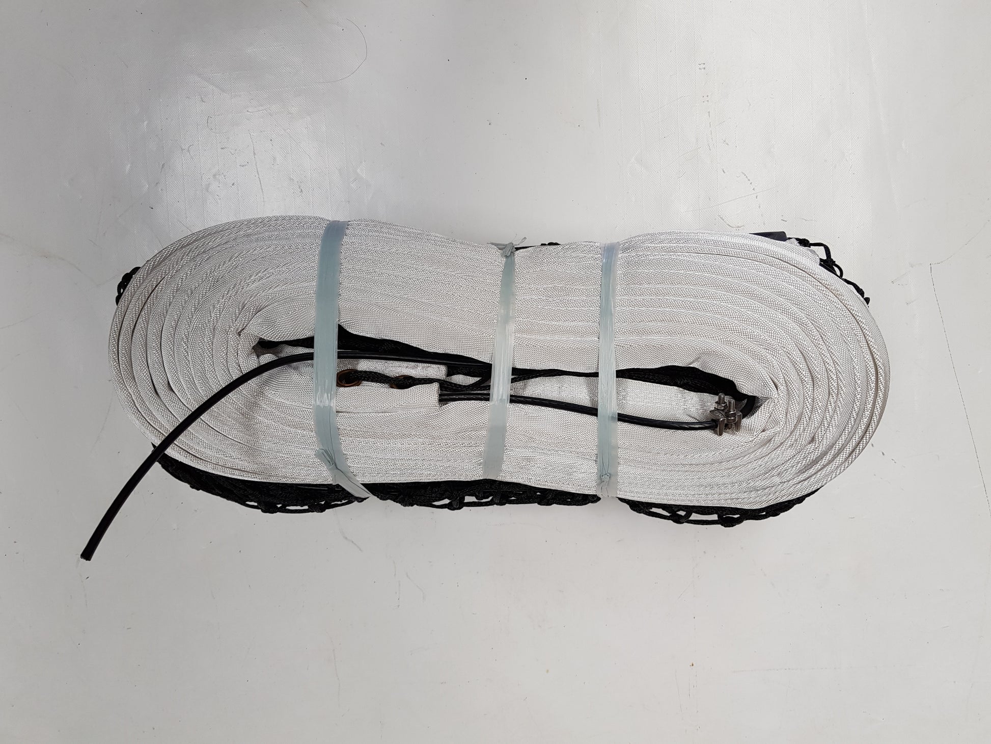 Double Braid Tennis Net - iMAX Brand - Polyester Headband - Top Six Row Double Mesh - Diamond Networks