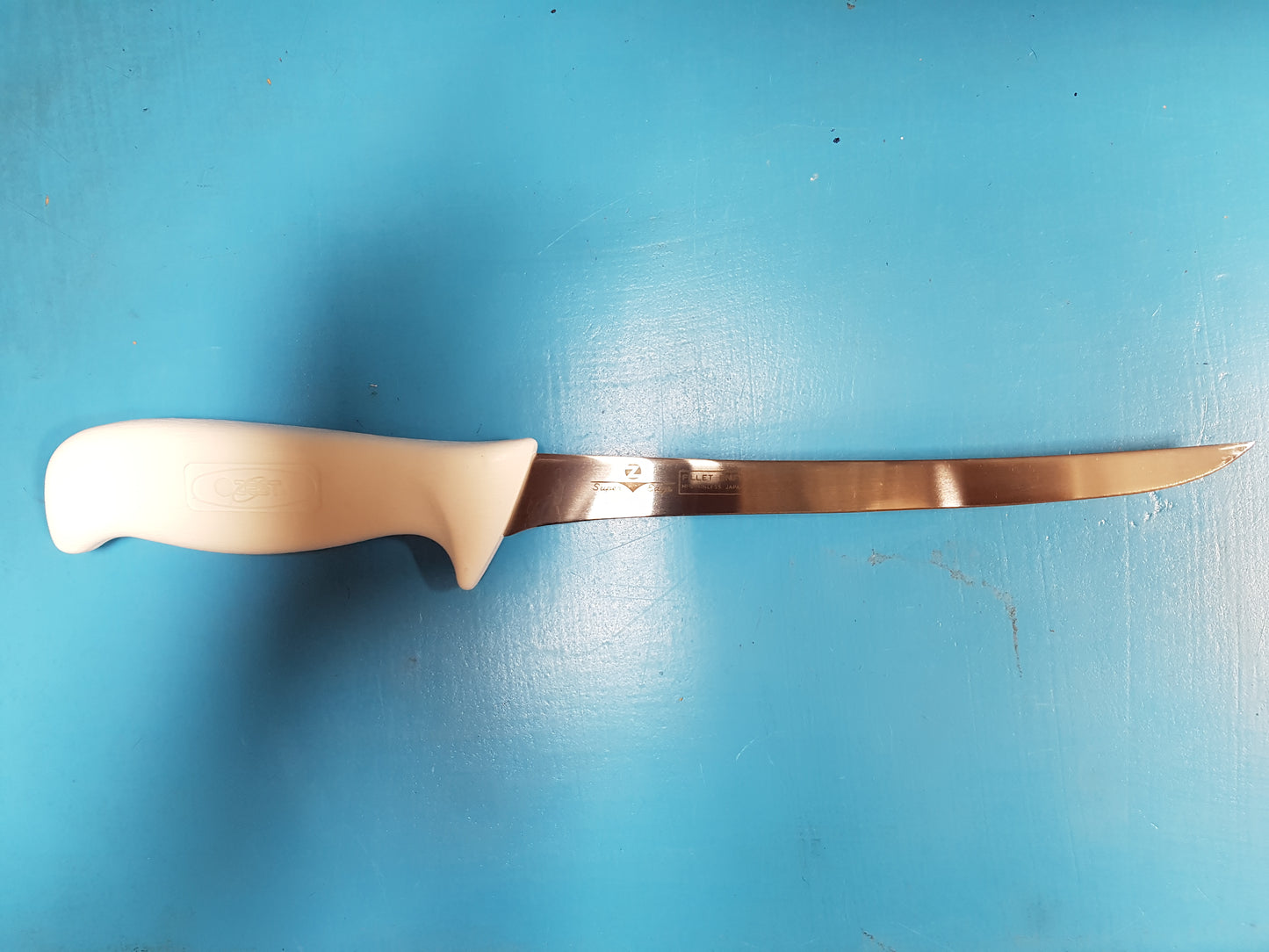 High Quality 20cm Japanese Stainless Steel Fish Filleting Knife with scabbard in Perth