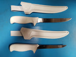 Fish Filleting Knife Set (4 knives - 14cm, 15cm, 20cm, 21cm) Japanese Stainless - Diamond Networks
