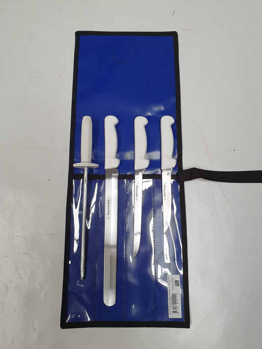 High Quality Offshore Fishing Knife Pack, Dexter Knives + Icut Sharpening Steel + Knife Wrap
