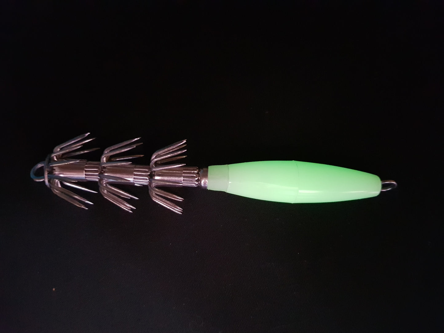 Luminous Squid Jigs - Three Barbs - High Quality - 3 Pack Available - Bright - Diamond Networks