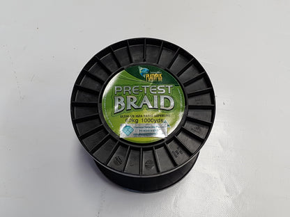 Platypus Pre Test Braid - 60kg - 1000 Yards - 0.62mm - IGFA Rated Superline - Diamond Networks
