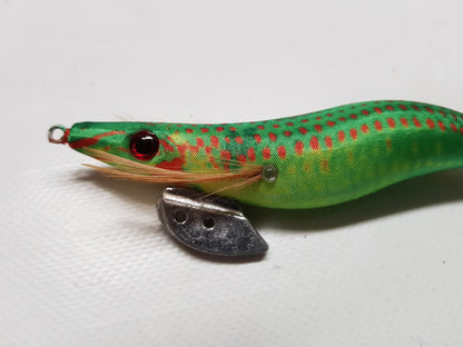 5 x Squid Jig 3.5 Size - Variety of High Quality Types - Japanese Cloth - Minimum Quantity Order 5 - Diamond Networks