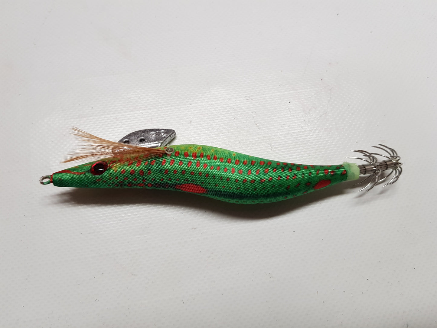5 x Squid Jig 3.5 Size - Variety of High Quality Types - Japanese Cloth - Minimum Quantity Order 5 - Diamond Networks