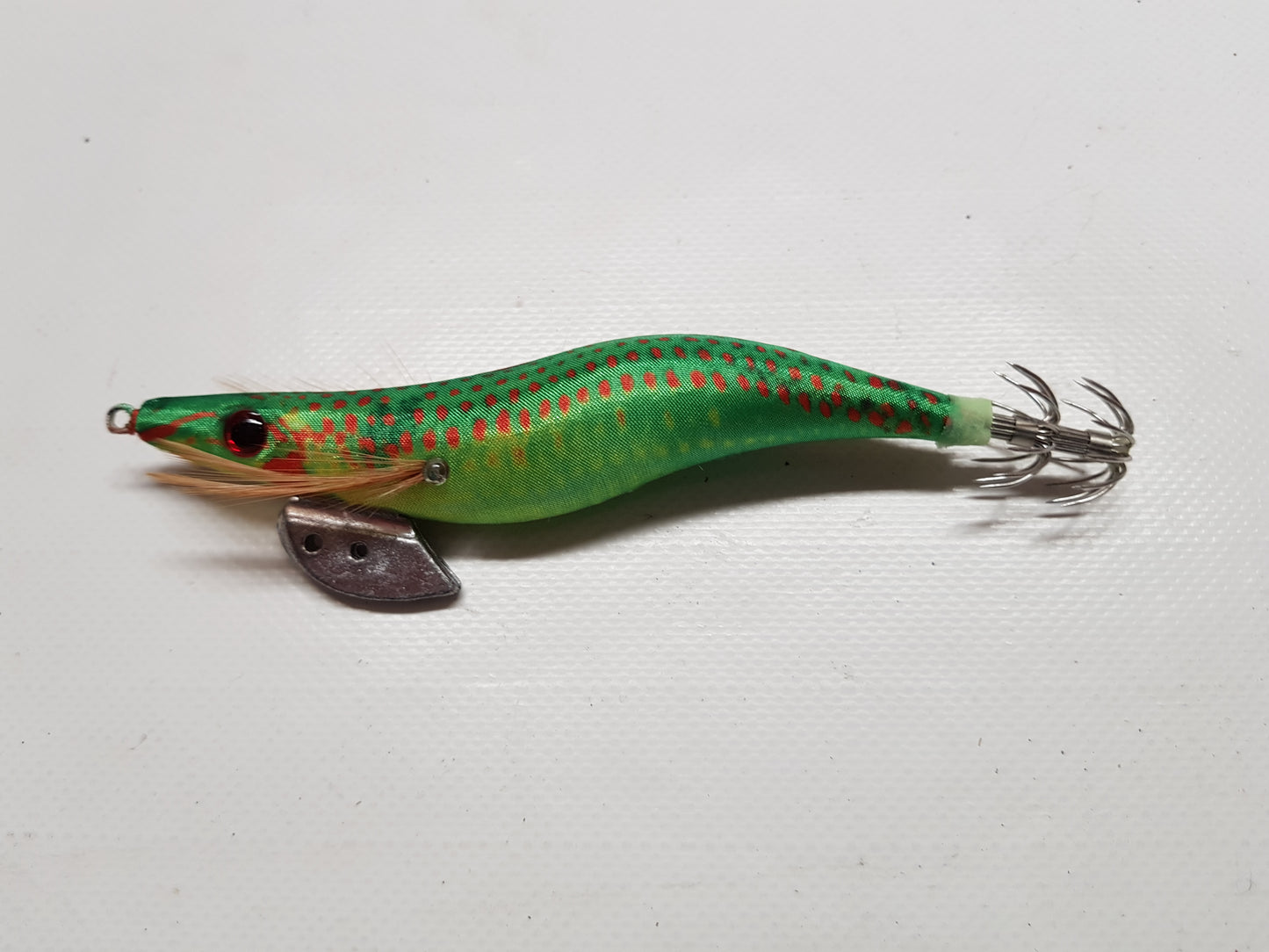 5 x Squid Jig 3.5 Size - Variety of High Quality Types - Japanese Cloth - Minimum Quantity Order 5 - Diamond Networks
