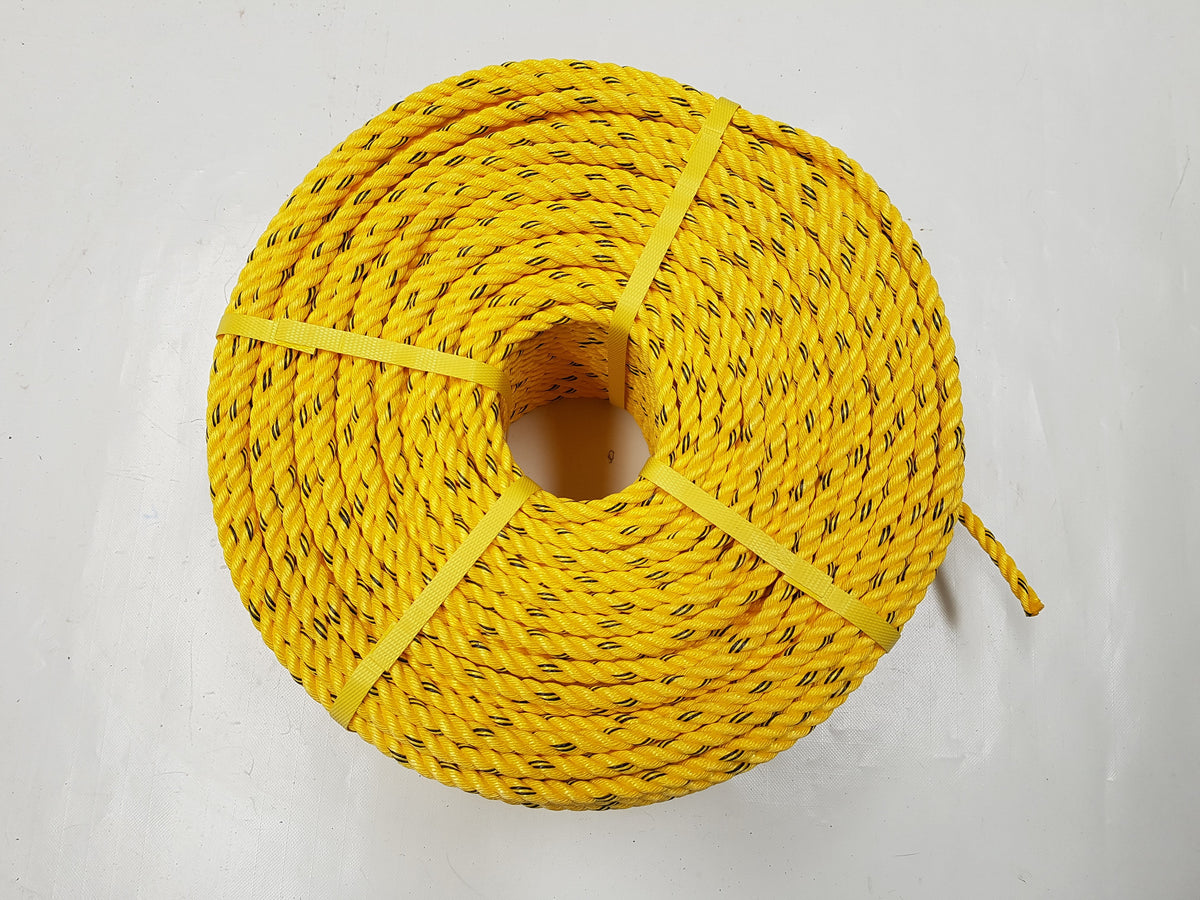 Shop Diamond Networks - 11mm Yellow Cray Pot Rope x 220m in Perth